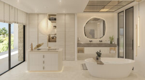 Corallisa luxury villa with stunning design, private infinity pool, and panoramic views in Ibiza.