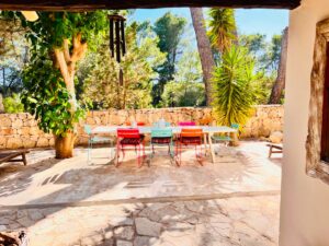 Beautiful Tropical Garden and Swimming Pool at Can Lua, Ibiza