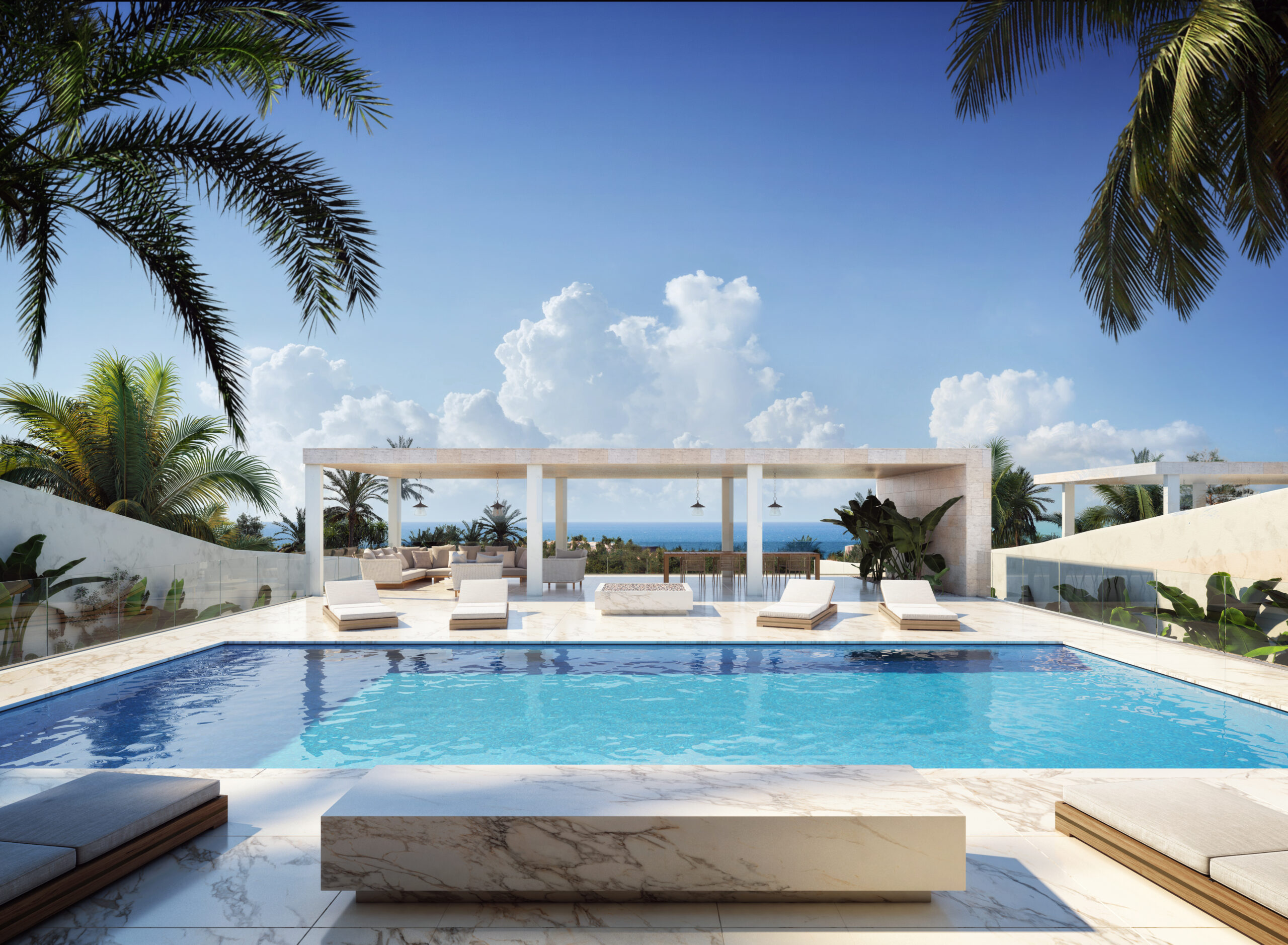 Private Balcony in a Luxury Ibiza Home