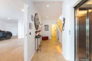 Elegant dining area with contemporary design in Ibiza luxury property